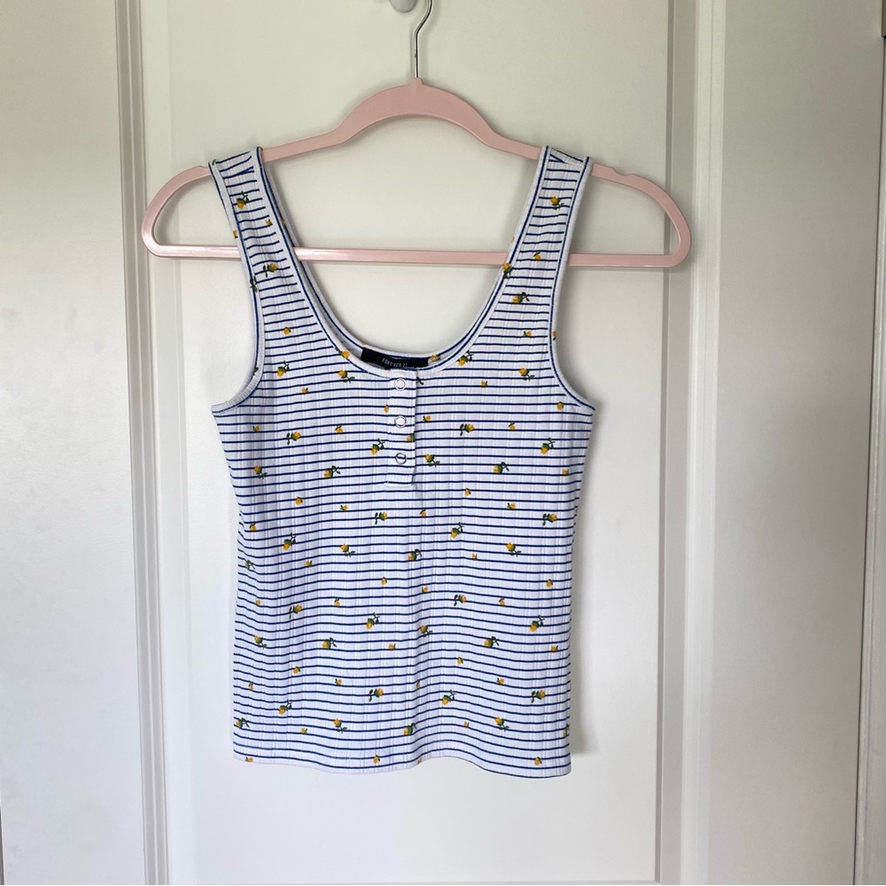 Cute Summer Tank Top from Forever 21 Size Large NWOT